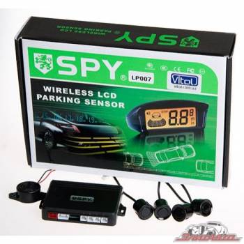 Купить Парктроник SPY LP-007-4/LP-203B/4 датчика D=18mm/без монитора/"beeper"/коннектор/black в Днепре
