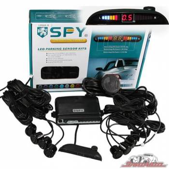 Купить Парктроник SPY LP-101-8/LP-010-8/LED/8 датчиков/"beeper"/коннектор/Black/black в Днепре