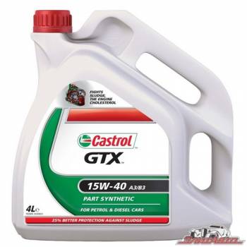 Купить Castrol GTX 15W-40 4л в Днепре