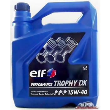 Купить Elf Perfomance Trophy DX 15W-40 5л в Днепре