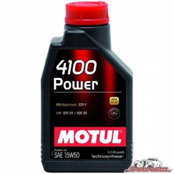 Купить Motul 4100 Power 15W-50 208л в Днепре