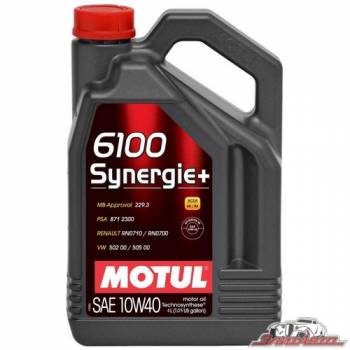 Купить Motul 6100 Synergie+ 10W-40 4л в Днепре