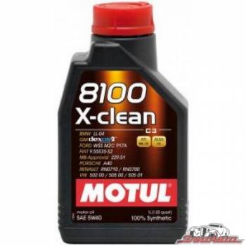 Купить Motul 8100 X-Clean 5W-40 4л в Днепре