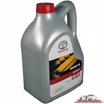 Купить Toyota MOTOR OIL SL 5W-40 5л в Днепре